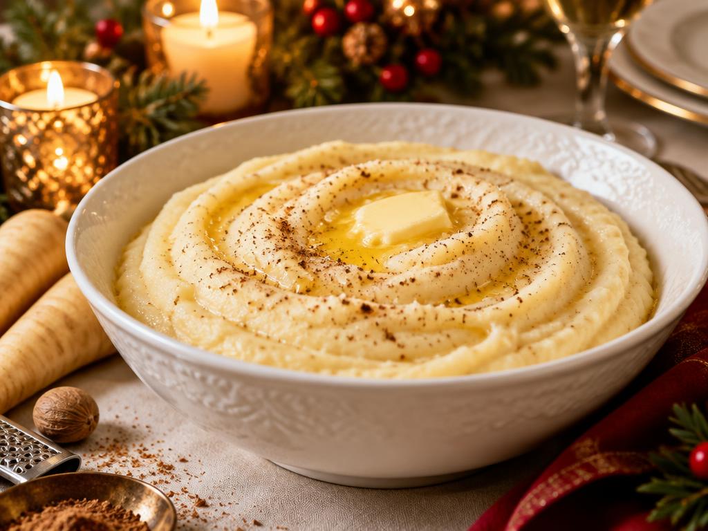Purée de Panais à la Muscade