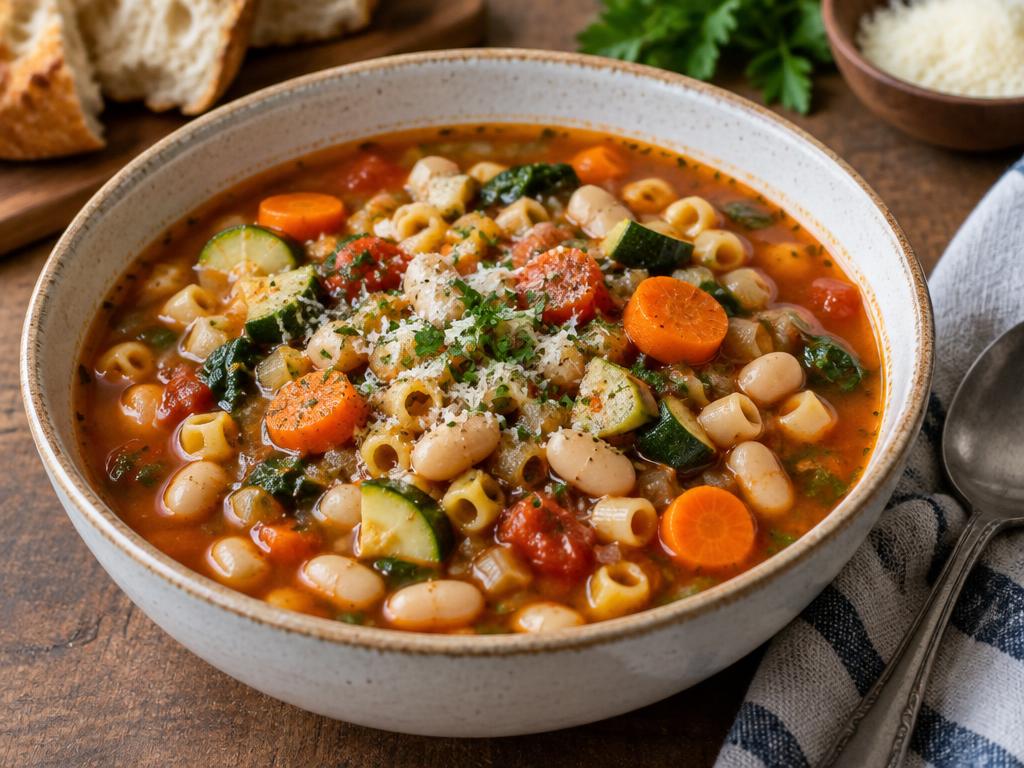 Minestrone aux Haricots Blancs