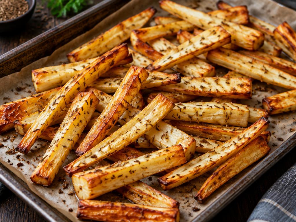 Panais rôtis au cumin
